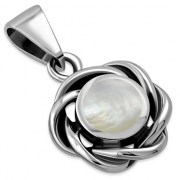 Mother of Pearl Silver Pendant, p627